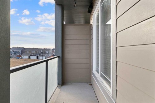 308-100 Auburn Meadows Manor Se, Calgary, AB - Outdoor With Balcony With Exterior