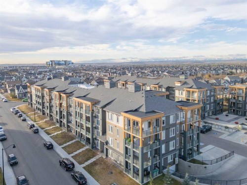 308-100 Auburn Meadows Manor Se, Calgary, AB - Outdoor With Balcony With View