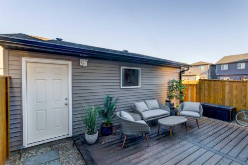 570 Legacy Circle Se, Calgary, AB - Outdoor With Deck Patio Veranda With Exterior
