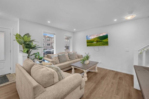 8925 Cityscape Drive Ne, Calgary, AB - Indoor Photo Showing Living Room