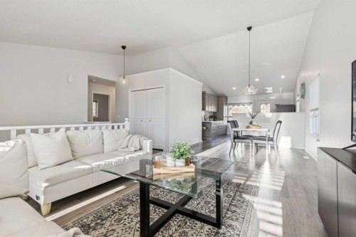 36 Riverview Drive, Cochrane, AB - Indoor Photo Showing Living Room