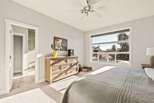 447B 23 Avenue Nw, Calgary, AB - Indoor Photo Showing Bedroom