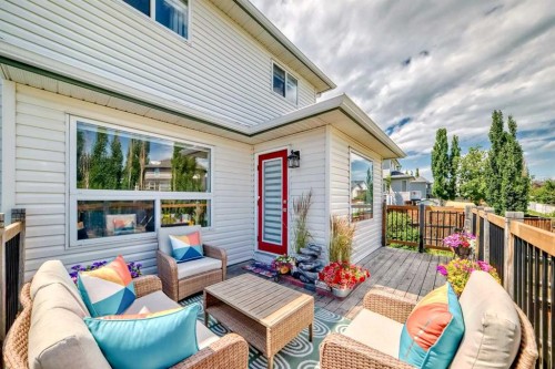 137 Coverton Circle Ne, Calgary, AB - Outdoor With Deck Patio Veranda With Exterior
