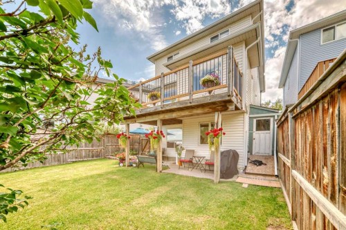 137 Coverton Circle Ne, Calgary, AB - Outdoor With Deck Patio Veranda