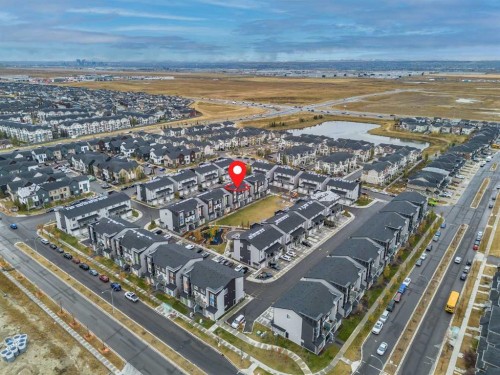 203-130 Redstone Walk Ne, Calgary, AB - Outdoor With View