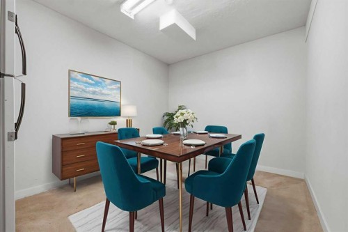 923 Marcombe Drive Ne, Calgary, AB - Indoor Photo Showing Dining Room