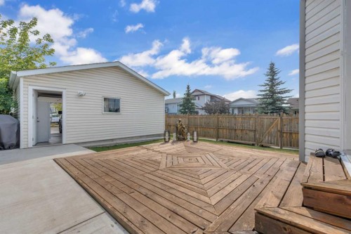 190 Costa Mesa Close Ne, Calgary, AB - Outdoor With Deck Patio Veranda With Exterior