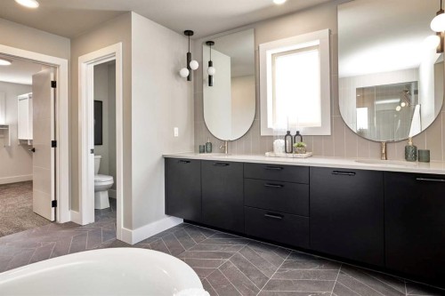 218 Aspen Summit Place Sw, Calgary, AB - Indoor Photo Showing Bathroom