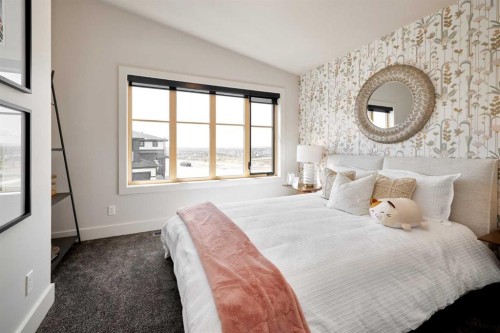 218 Aspen Summit Place Sw, Calgary, AB - Indoor Photo Showing Bedroom