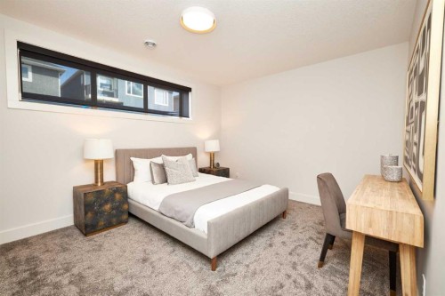 218 Aspen Summit Place Sw, Calgary, AB - Indoor Photo Showing Bedroom