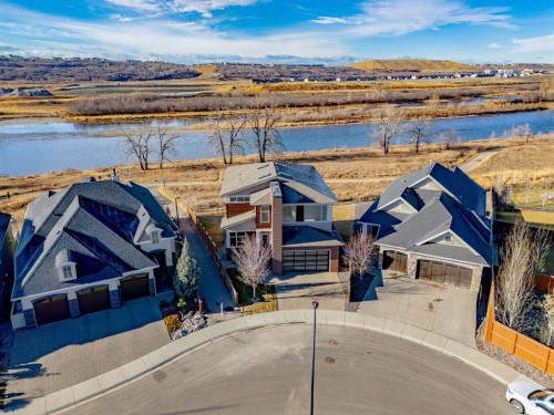 123 Cranbrook Circle Se, Calgary, AB - Outdoor With Body Of Water With View