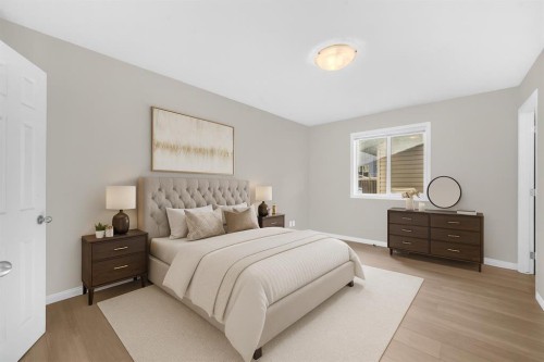 231 Saddlebrook Way Ne, Calgary, AB - Indoor Photo Showing Bedroom