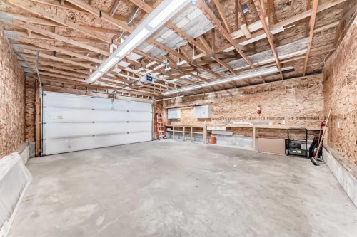 3042 31A Street Se, Calgary, AB - Indoor Photo Showing Garage