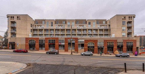 311-1540 17 Avenue Sw, Calgary, AB - Outdoor With Balcony With Facade
