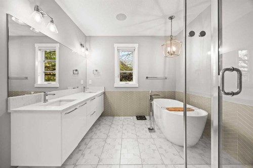 1-705 Mcdougall Road Ne, Calgary, AB - Indoor Photo Showing Bathroom