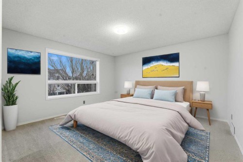 210 Douglas Glen Point Se, Calgary, AB - Indoor Photo Showing Bedroom