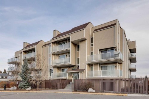 206-3737 42 Street Nw, Calgary, AB - Outdoor With Balcony With Facade