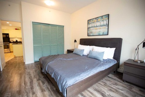 1707-1108 6 Avenue Sw, Calgary, AB - Indoor Photo Showing Bedroom