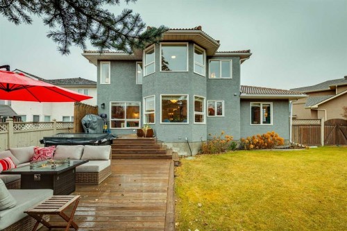 206 Signal Hill Point Sw, Calgary, AB - Outdoor With Deck Patio Veranda