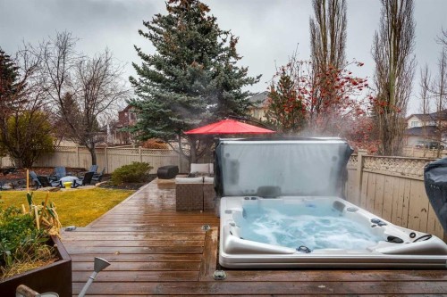 206 Signal Hill Point Sw, Calgary, AB - Outdoor With Deck Patio Veranda