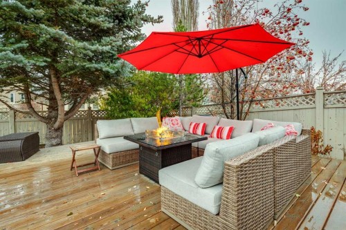 206 Signal Hill Point Sw, Calgary, AB - Outdoor With Deck Patio Veranda