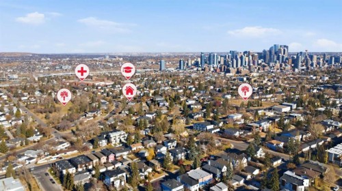2314 Richmond Road Sw, Calgary, AB - Outdoor With View