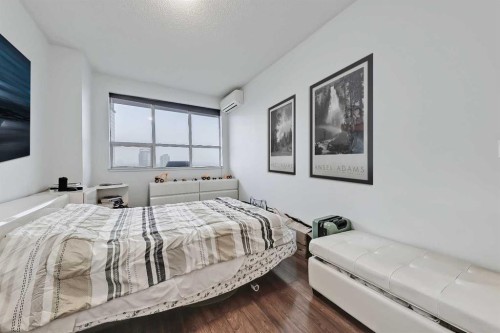 1807-1053 10 Street Sw, Calgary, AB - Indoor Photo Showing Bedroom