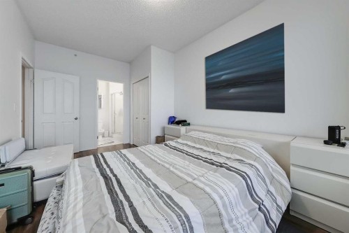 1807-1053 10 Street Sw, Calgary, AB - Indoor Photo Showing Bedroom