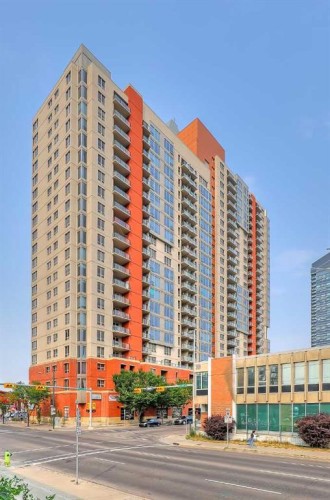 1807-1053 10 Street Sw, Calgary, AB - Outdoor With Facade