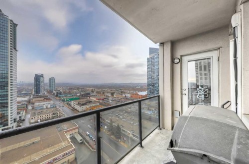 1807-1053 10 Street Sw, Calgary, AB - Outdoor With Balcony With View With Exterior