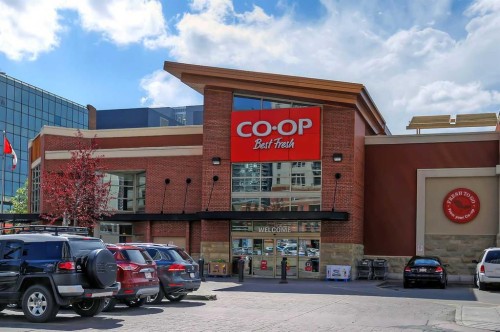 1807-1053 10 Street Sw, Calgary, AB - Outdoor With Balcony