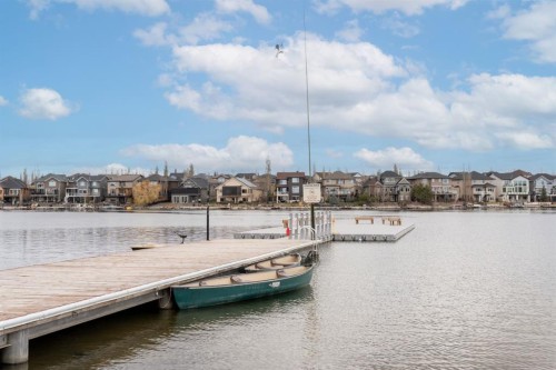 89 Crystalridge Close, Okotoks, AB - Outdoor With Body Of Water With View