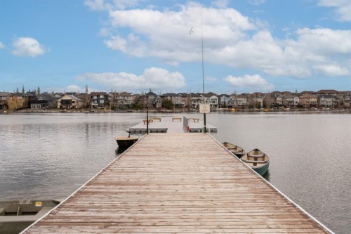 89 Crystalridge Close, Okotoks, AB - Outdoor With Body Of Water With View