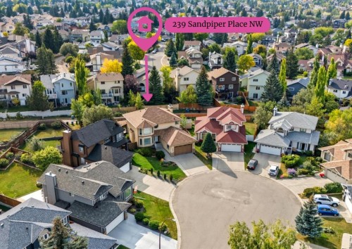 239 Sandpiper Place Nw, Calgary, AB - Outdoor With View