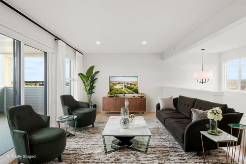 76 Lucas Common Nw, Calgary, AB - Indoor Photo Showing Living Room