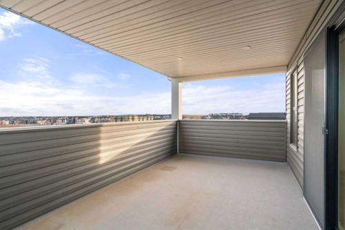 76 Lucas Common Nw, Calgary, AB - Outdoor With Balcony With Exterior