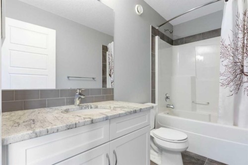 132 Kingsbury Close Se, Airdrie, AB - Indoor Photo Showing Bathroom