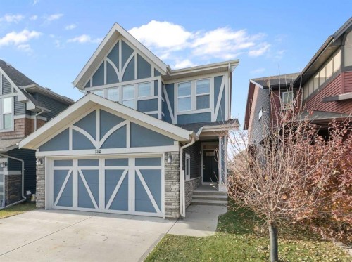 132 Kingsbury Close Se, Airdrie, AB - Outdoor With Facade