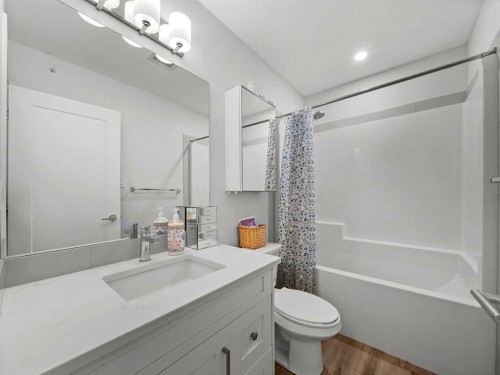404-25 Walgrove Walk Se, Calgary, AB - Indoor Photo Showing Bathroom