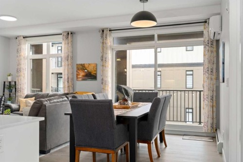 4314-200 Seton Circle Se, Calgary, AB - Indoor Photo Showing Dining Room