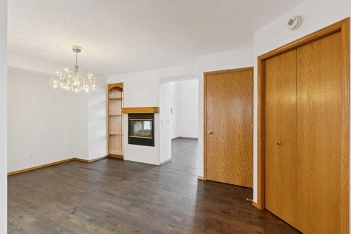 228 Macewan Park View Nw, Calgary, AB - Indoor With Fireplace