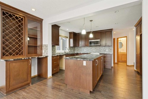 228 Macewan Park View Nw, Calgary, AB - Indoor Photo Showing Kitchen With Upgraded Kitchen