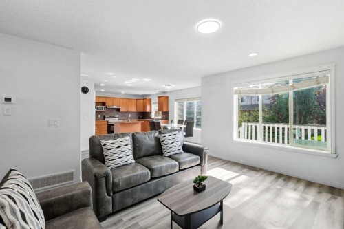 129 Luxstone Green Sw, Airdrie, AB - Indoor Photo Showing Living Room