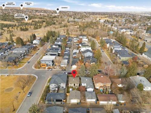 535 30 Avenue Nw, Calgary, AB - Outdoor With View