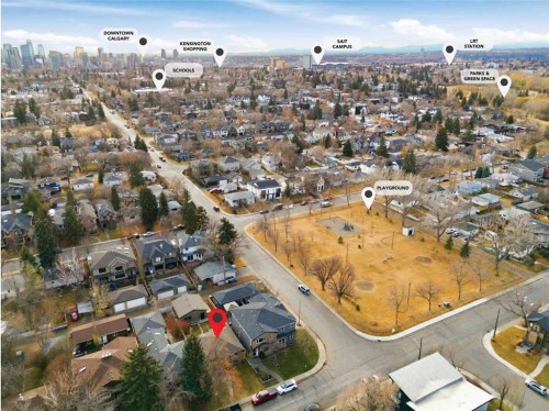 535 30 Avenue Nw, Calgary, AB - Outdoor With View
