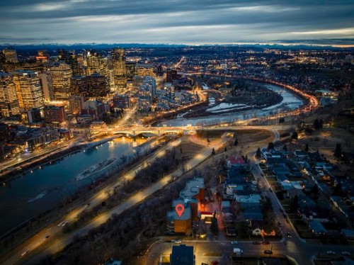 2D-215 2 Street Ne, Calgary, AB - Outdoor With View