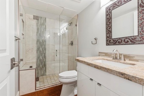 2D-215 2 Street Ne, Calgary, AB - Indoor Photo Showing Bathroom
