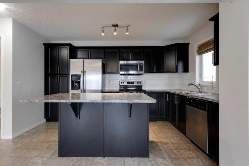 226 Cityscape Common Ne, Calgary, AB - Indoor Photo Showing Kitchen With Double Sink With Upgraded Kitchen