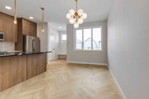 307 Sora Terrace Se, Calgary, AB - Indoor Photo Showing Kitchen