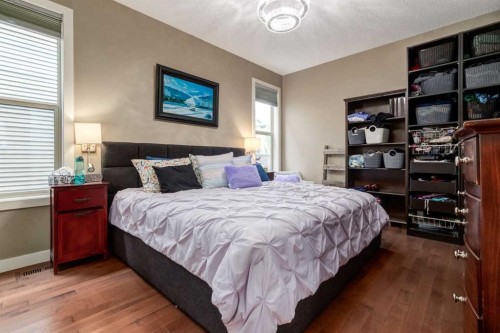 125 Walden Rise Se, Calgary, AB - Indoor Photo Showing Bedroom